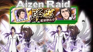 Bleach Brave Souls - New 5★ Aizen Raid Legend ( THIS IS PRETTY HARD!)