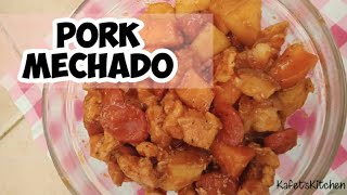 How to cook "Pork Mechado" |#Quick&Easy #Kafet'skitchen