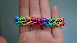 Браслеты из резинок. Браслет из резинок на карандашах.
