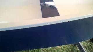The new plywood boat