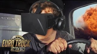 Euro Truck Simulator 2, Oculus Rift-tel | TheVR Oculus Rift Gameplay