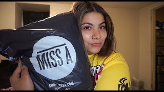 Shop Miss A unboxing