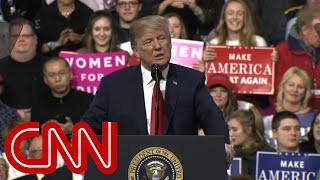 Trump unscripted and unleashed in Pennsylvania stump speech