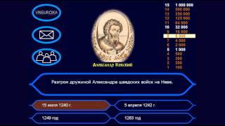 Викторина "Александр Невский: биография полководца"