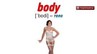 Учить английский язык видео уроки бесплатно | выбери слово «body» | EnTube