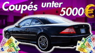 Die besten Coupés für unter 5000€