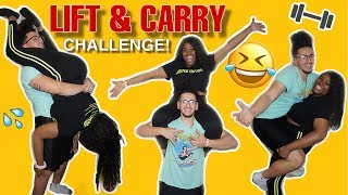 COUPLES LIFT AND CARRY CHALLENGE!!