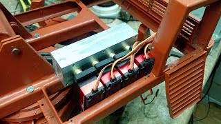 Экскаватор ЭО-4321 Серия 44- Место распределителя на платформе и укороченые сервы