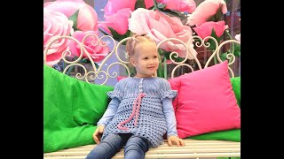 Авторское платье крючком узором 3D//Кофточка крючком//Dress crocheted pattern 3 D