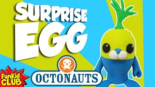OCTONAUTS! Play-Doh Surprise Egg! VEGIMALS-- Watch TUNIP Grow!
