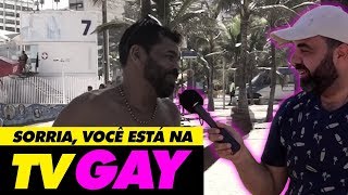 PEGADINHA - E SE VOCÊ ESTIVESSE NA TV GAY?