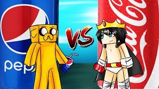 MINECRAFT: RETO DE LA BASE DE COCA-COLA VS BASE DE PEPSI ?? ¿CUÁL TE GUSTA MÁS?
