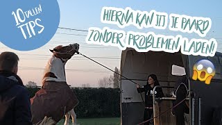 TIPS: Hoe een angstig paard stressvrij kunnen laden op de trailer?