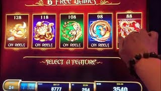 ★SUPER BIG WIN☆5 TREASURES Slot machine (SG)★Turtle/Tiger/FireBird/Dragon picked Bonuses $2.64 Bet★栗