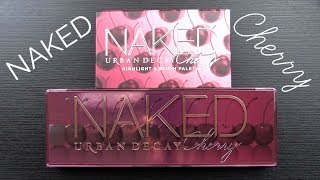 Urban Decay NAKED CHERRY Collection: Live Swatches & Review