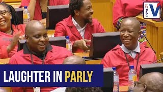 WATCH: Ramaphosa quips at Malema