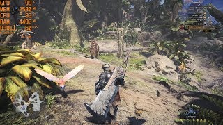 GTX 1060 6GB + i5 7500 - Monster Hunter: World [All Settings/1080p]
