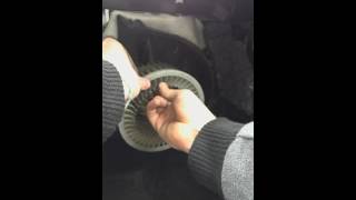Устранение скрипа и вибраций печки Polo Sedan