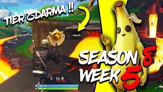KDE SE NACHÁZÍ TŘETÍ FREE TIER ZA SEZÓNU 8 (week 5) - Fortnite Battle Royale CZ/SK