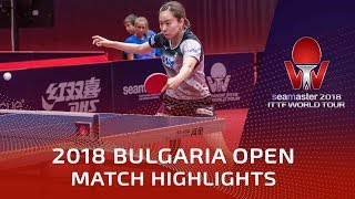 Kasumi Ishikawa vs Bernadette Szocs | 2018 Bulgaria Open Highlights (R16)