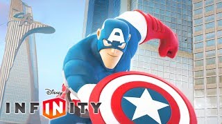 CAPTAIN AMERICA Disney Infinity 2.0 Marvel Super Heroes - Superhero Videos Games