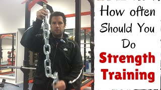 Strength Training explained: How Often Should You Do Strength Training?