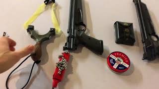 Indoor Shooting: Homemade Slingshot Catch Box - Air Pistol Pellet Trap Combo