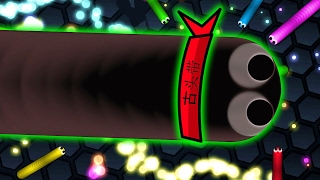 Slither.io - Мультяшная игра про Червяка! #1. Канал Ромы и Никиты