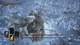 Dark Souls 3 - Blackflame Friede vs Gravetender and Greatwolf