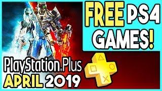 PS+ APRIL 2019 FREE GAMES REVEALED - IT'S PRETTY GOOD!