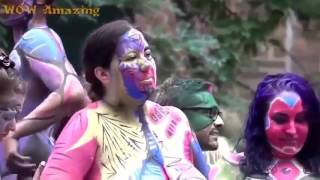 Bodypainting Festival in New York 2017 World Bodypainting Day 2017