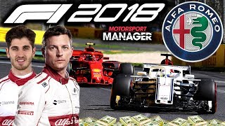 REALITY CHECK! WE HAVE WORK TO DO! - F1 2018 Alfa Romeo Manager Career Part 82