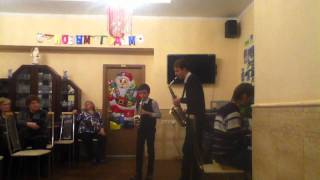 Темная ночь, саксофон 19.12.2011