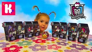 Монстр Хай куклы Мегаблокс / Распаковка игрушек Monster High