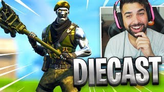 NEW FORTNITE "DIECAST" Skin Gameplay..