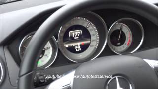 Mercedes C180 T 0-100 0-200 0-220 w204
