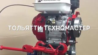 4-х тактный лодочный мотор с двигателем от мотоблока