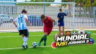 MUNDIAL 1vs1 | JORNADA 3 | Retos de fútbol [Crazy Crew]