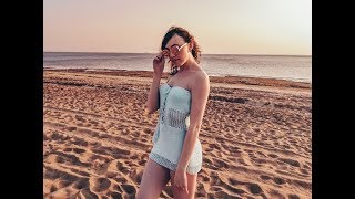 Пляжная туника спицами | Вязаное платье спицами | Пляжная накидка | Пляжное платье | Knit dress
