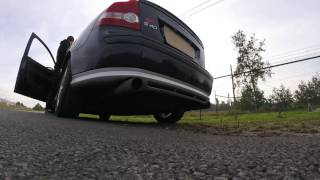 Volvo S40II 2.5 Turbo T5 TME Exhaust Sound