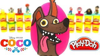 Ovo Surpresa Gigante do Dante de Viva A Vida é uma Festa de Massinha Play Doh