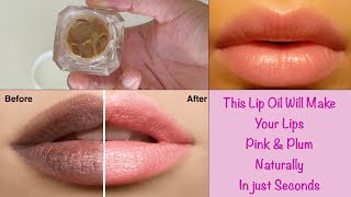 This Lip Oil will make your lips pink and plum naturally in just seconds || Mamtha Nair