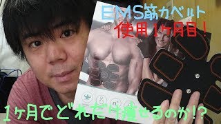 痩せるぞ！【ＥＭＳ（低周波）筋力ベルト】を一ヶ月使った結果！　低周波ダイエットは成功するのか検証、最終結果報告！！