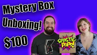 $100 Spastic Pops Funko Pop Mystery Box Unboxing! (Alternate Ending???)