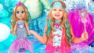 Diana Dan Roma Bermain Dengan Aplikasi Game Boneka - Love, Diana Boneka