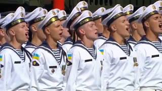 Выступление президента Украины Петра Порошенко на параде ко Дню Независимости Украины 2018