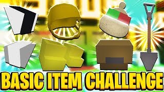 BASIC ITEM CHALLENGE! Boyfriend Vs Girlfriend In Roblox Bee Swarm Simulator