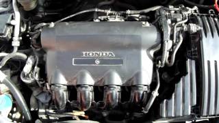 Honda fit 2002 г.в. работа двигателя