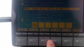 Вход в меню KOMATSU PC200-8
