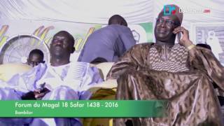 Forum du Grand Magal de Touba 2016 à  Bambilor.